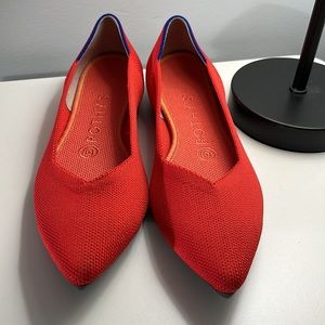 Rothy’s The Point in Flame Size 7